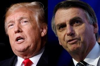 Trump afirma que vai trabalhar com Bolsonaro na área de...