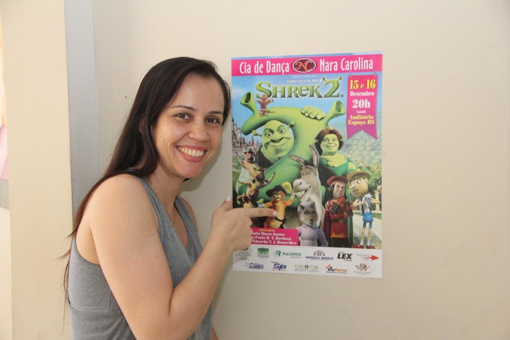 Cia de Dança Nara Carolina apresenta “Shrek” neste fim de semana
