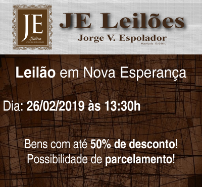 Leilão em Nova Esperança