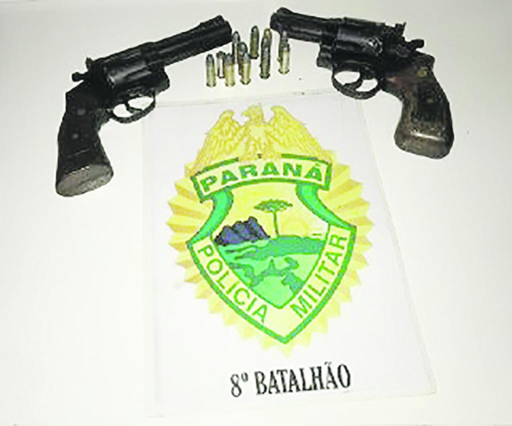 Polícia Militar apreende armas de fogo em Nova Esperança