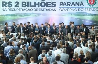 Governador anuncia R$ 2 bilhões para revitalização de rodovias