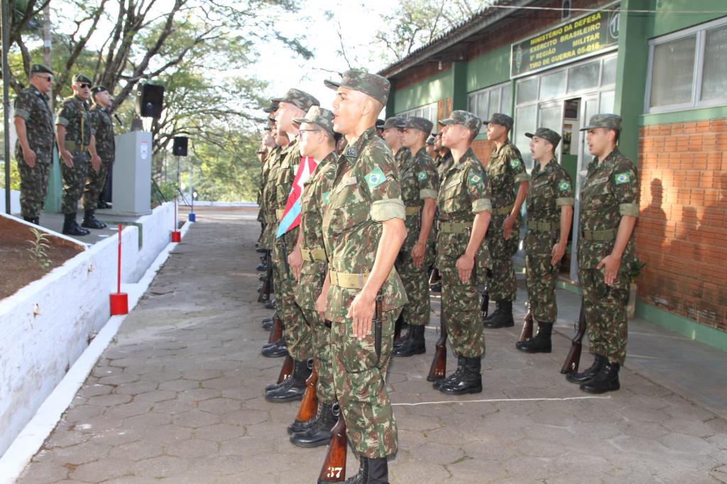 Tiro de Guerra de Nova Esperança recebe  Visita de Inspeção da...