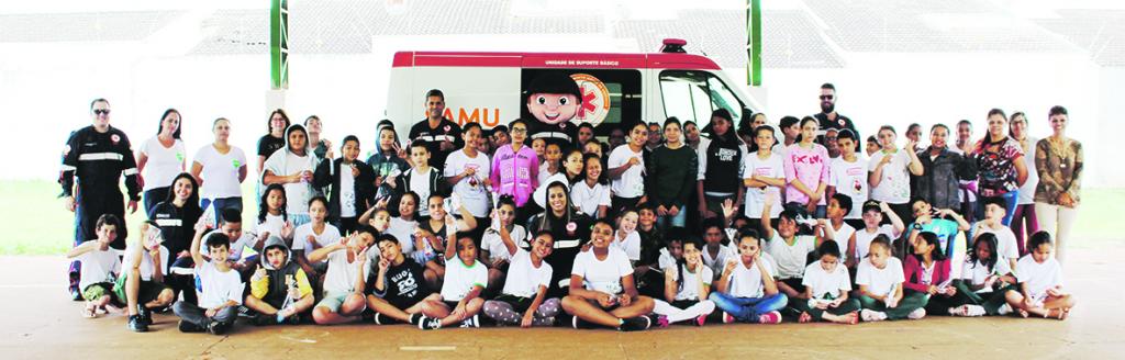 Projeto Samuzinho promove educação sobre primeiros socorros