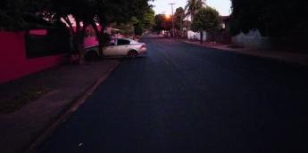 Finalizado o asfaltamento de duas ruas no Distrito de Água...