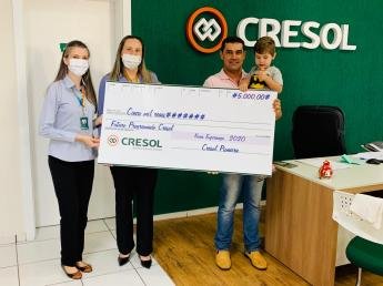 Cresol Pioneira entrega premiação da Campanha Futuro Programado