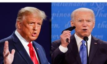 Trump e Biden buscam votos em estados considerados campos de...