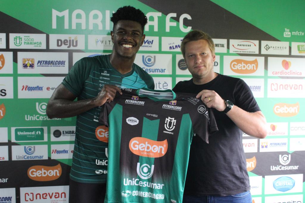 Maringá FC anuncia o atacante Patrick Sales para a disputa do Paranaense