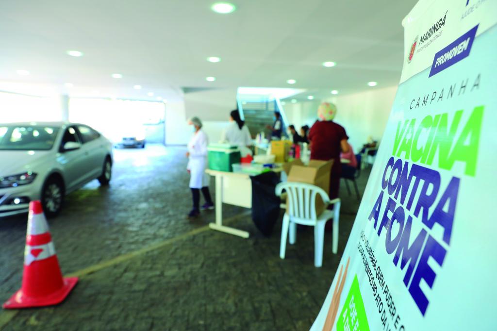 Vacina contra Fome já arrecadou mais de 1 tonelada de alimentos