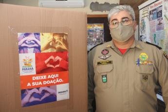 Defesa Civil participa da campanha Aquece Paraná e está recebendo...