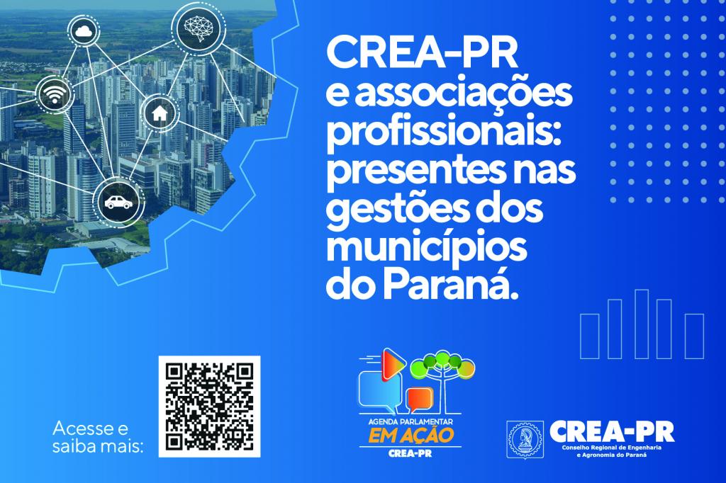 Prefeituras aderem estudos técnicos propostos pelo Crea-PR