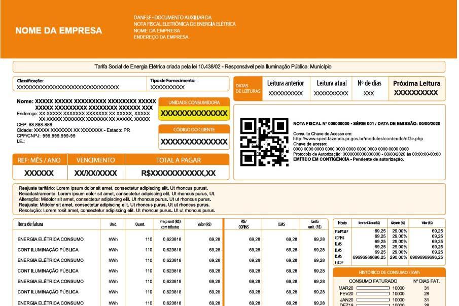 Receita Estadual lança sistema para emissão da nova Nota Fiscal de Energia...