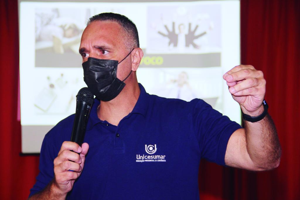 Diretor Internacional de Relações Corporativas da Unicesumar e ex-atleta profissional faz palestra...