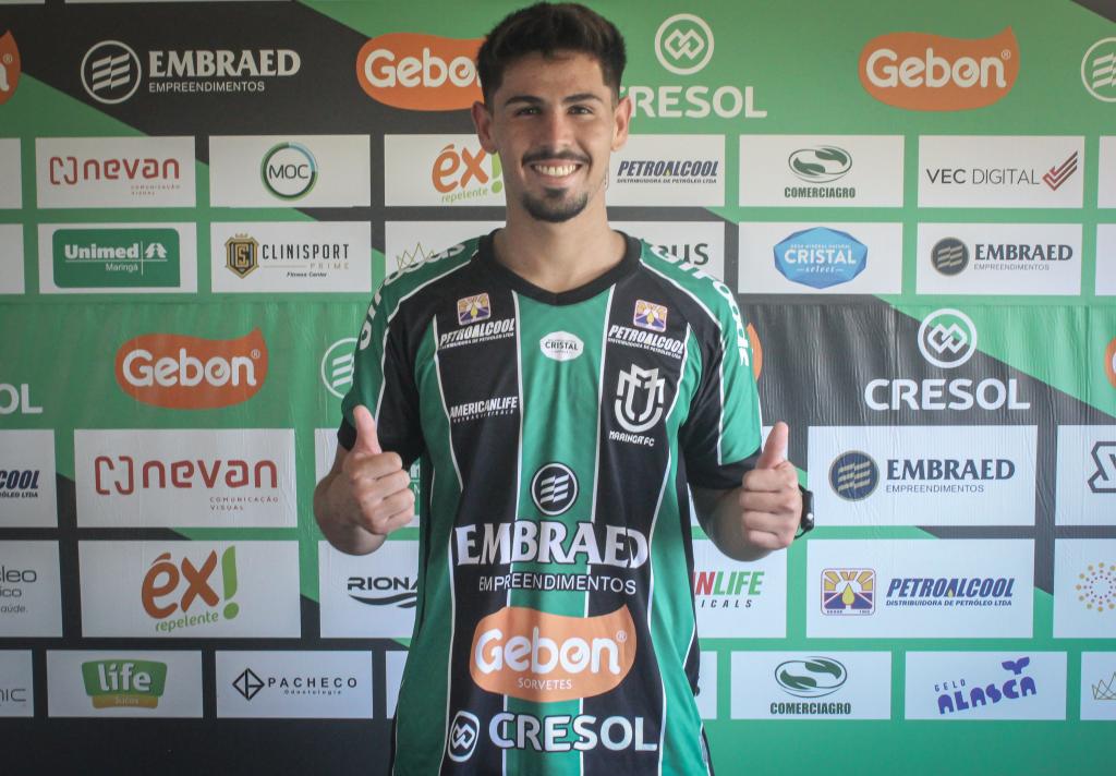 Maringá FC confirma a chegada de Anderson Ceará por empréstimo do Santos