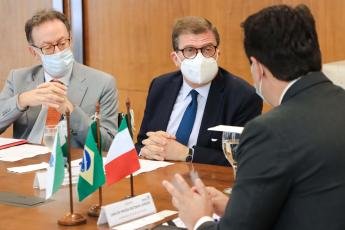 Governador e embaixador da Itália discutem novas parcerias em diversos...