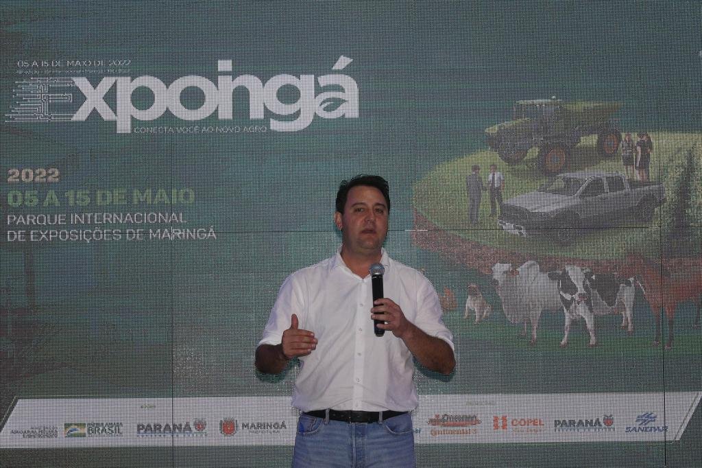 Na Expoingá, governador destaca ações do Estado para consolidar a industrialização do...