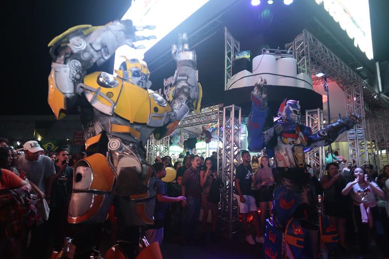 Transformers animam visitantes da 48ª Expoingá