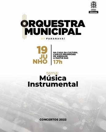 Domingo tem concerto gratuito da Orquestra Municipal  com grandes...
