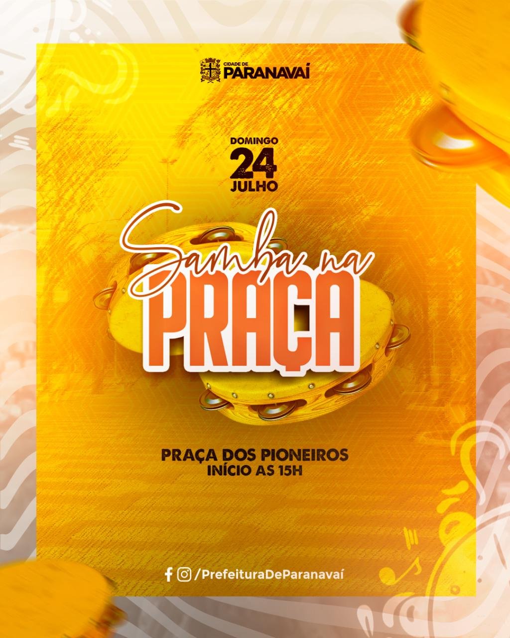 Grupos de Paranavaí e região podem se inscrever para o 1º Samba...