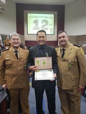 Sargento Ivanildo recebe medalha de Honra ao Mérito
