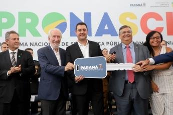 Paraná recebe viaturas do Ministério da Justiça para coibir violência...