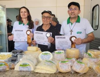 Queijo de agroindústria familiar é reconhecido com três prêmios estaduais