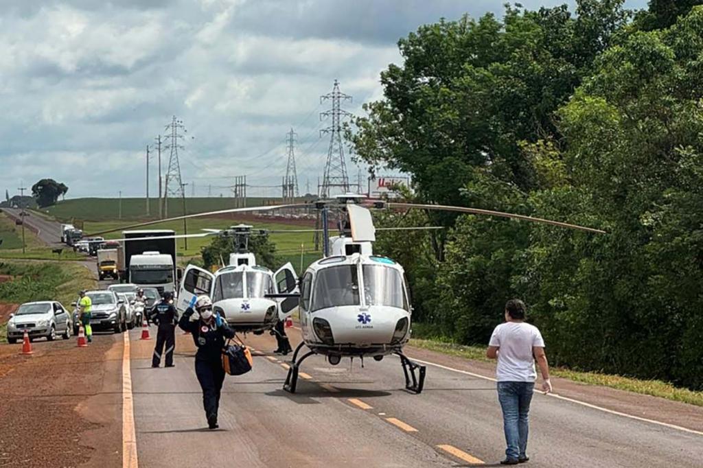 Serviço aeromédico do Paraná bate recorde histórico em 2023 com mais de...