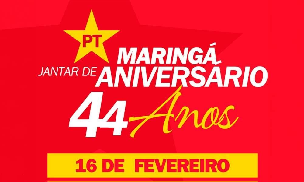 Partido dos Trabalhadores celebra 44 anos com festa no CTG Rincão Verde...