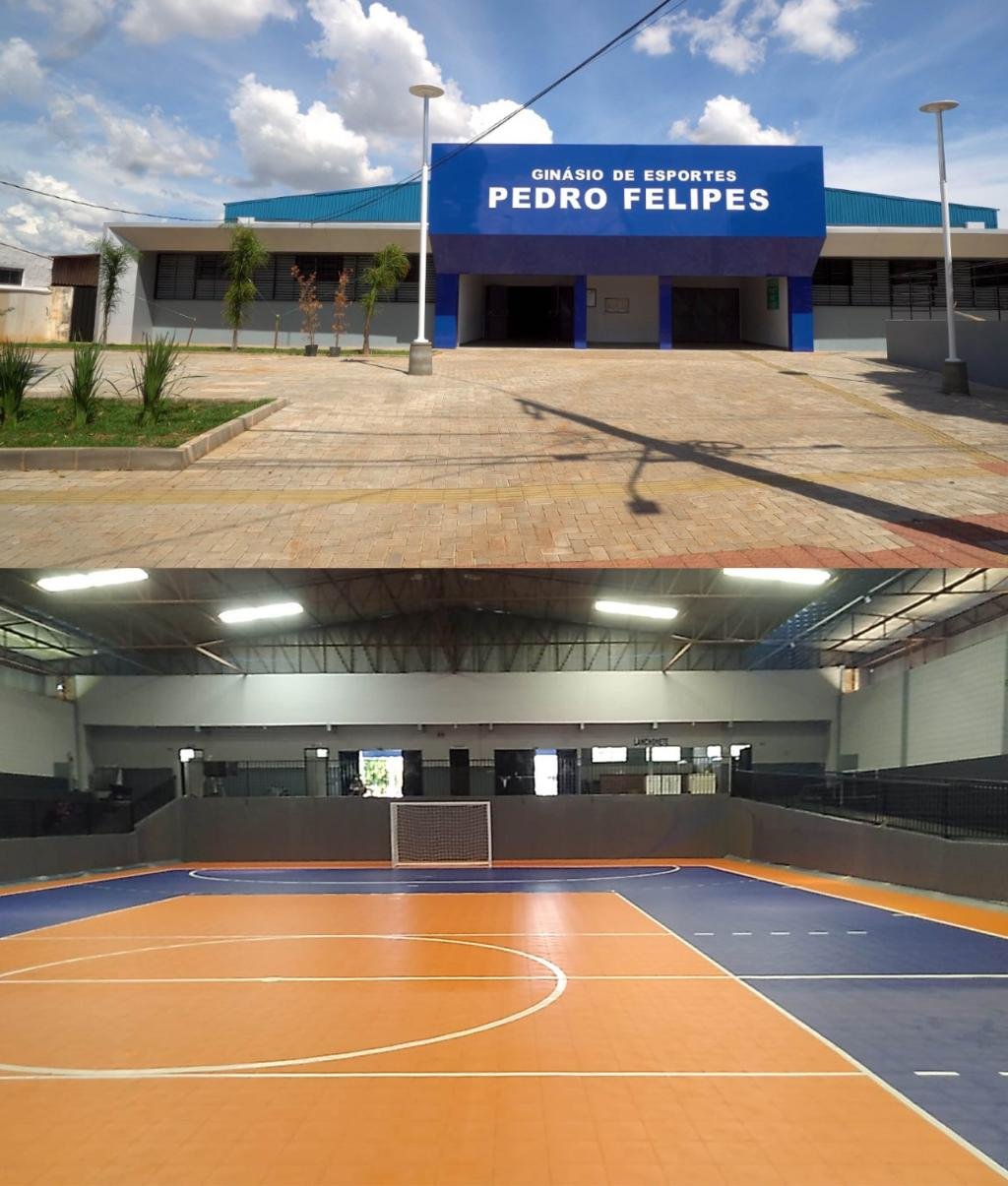 Ginásio de Esportes Pedro Felipes será reinaugurado no sábado e...