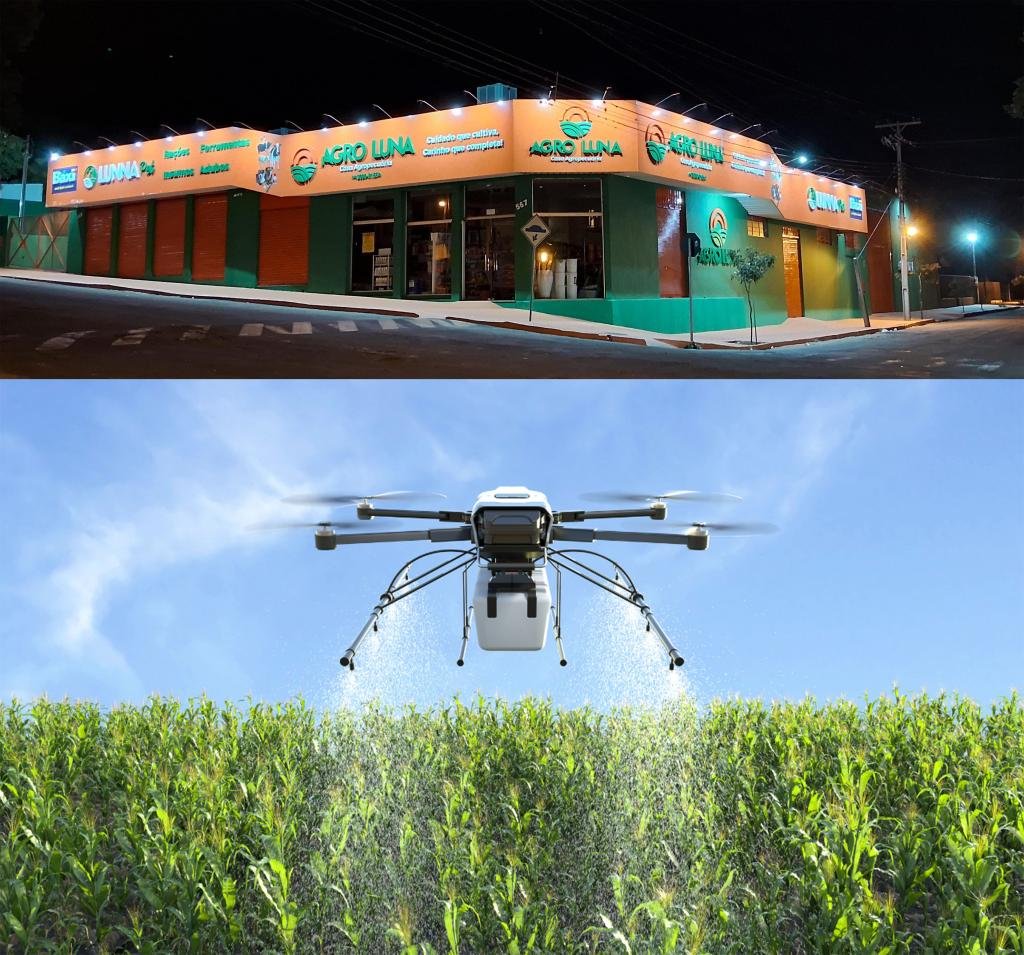 Agro Luna convida para demonstração de aplicação de inseticidas com Drone