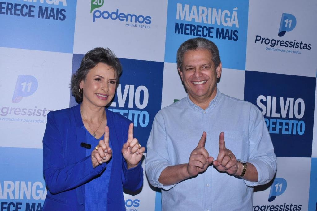 ELEIÇÕES 2024: Silvio Barros (Progressistas) e Sandra Jacovós (PL) são...