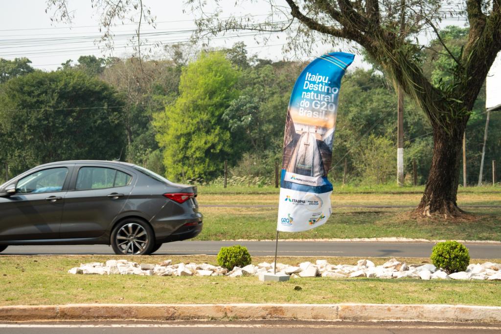 Foz do Iguaçu entra no clima do G20, trazido pela Itaipu Binacional