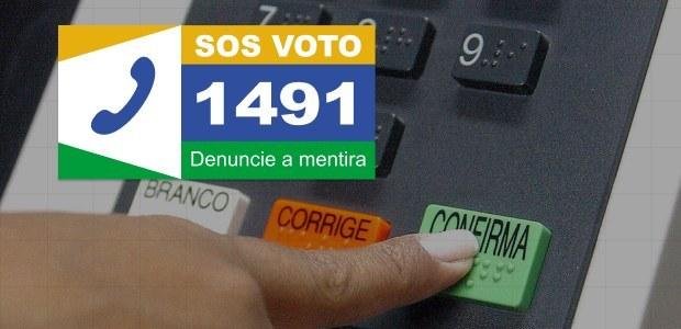 SOS Voto: cidadão pode denunciar mentiras sobre o processo eleitoral...