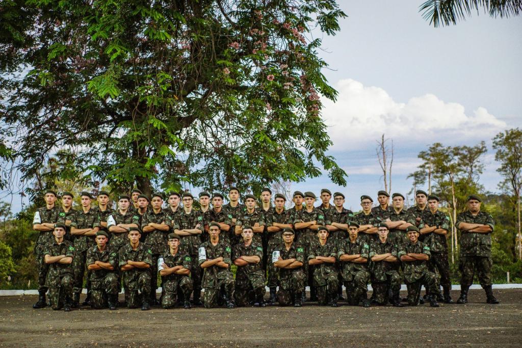 Tiro de Guerra 05-016 realiza formatura de licenciamento dos atiradores de 2024...