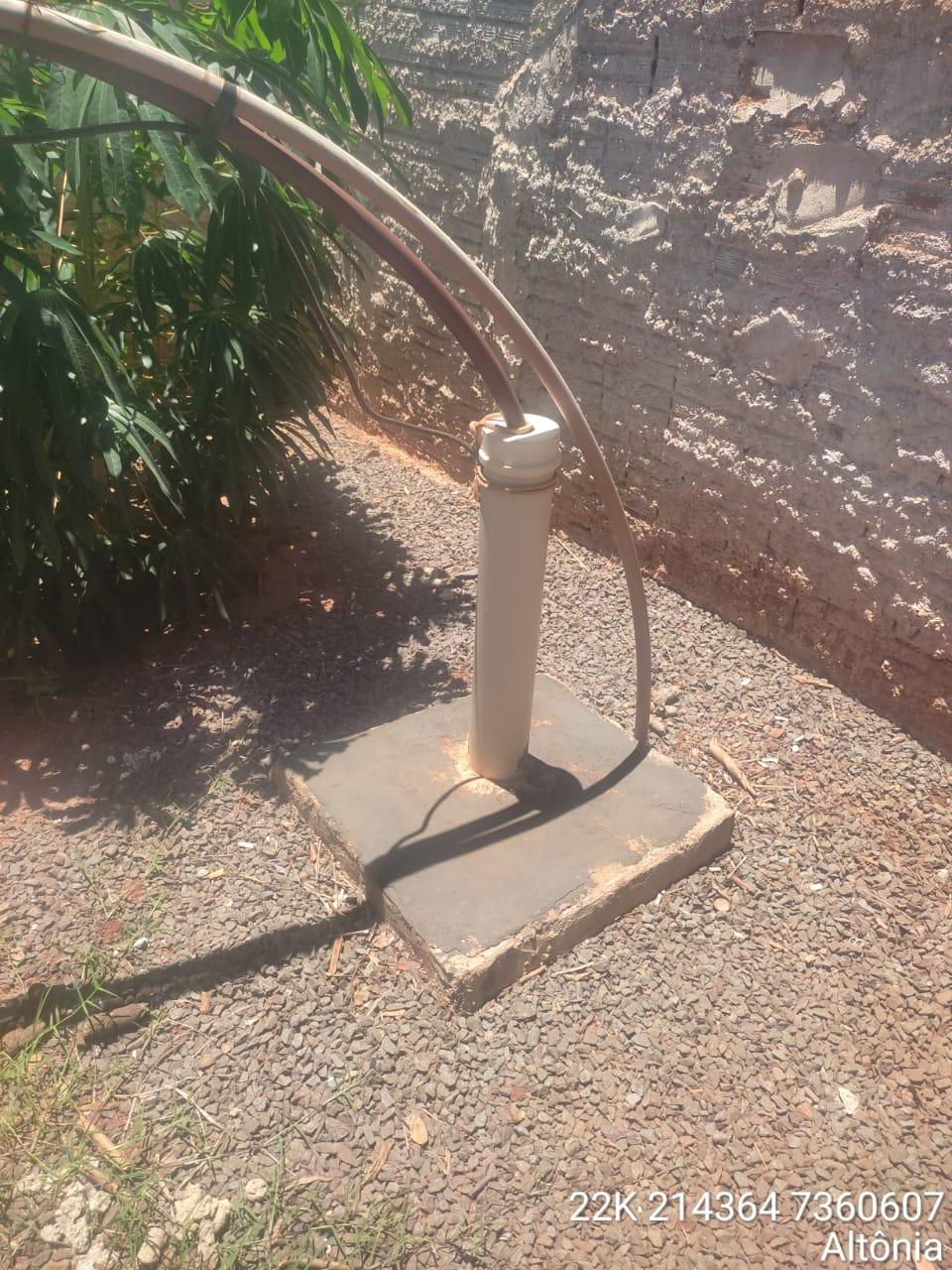 Polícia Ambiental autua comerciante por poço irregular