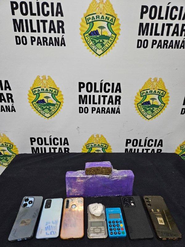 Polícia Militar prende envolvidos com o tráfico de drogas em Nova Esperança