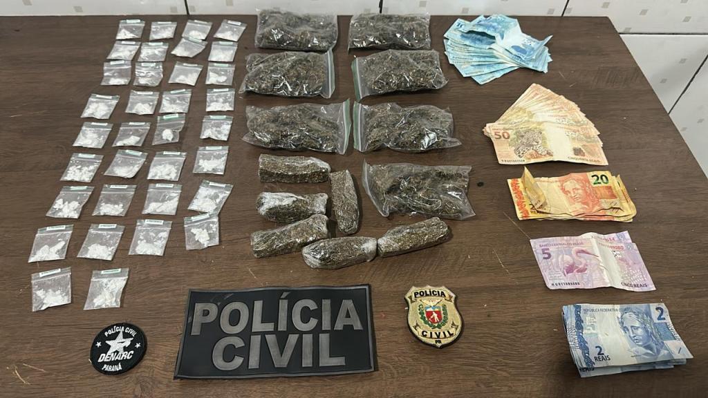 PCPR deflagra megaoperação contra tráfico de drogas e lavagem de...