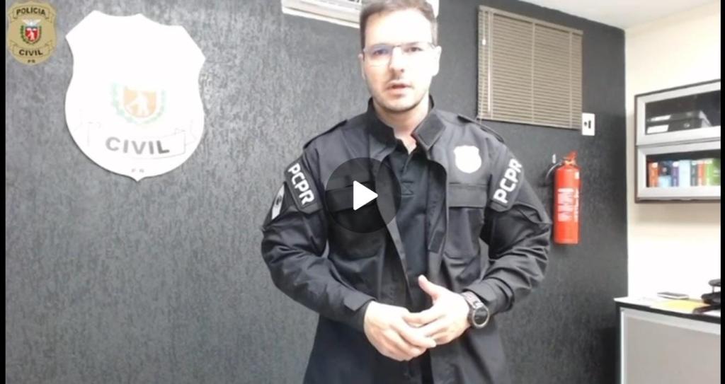 Delegado grava vídeo e reforça apelo para que foragido por feminicídio se...