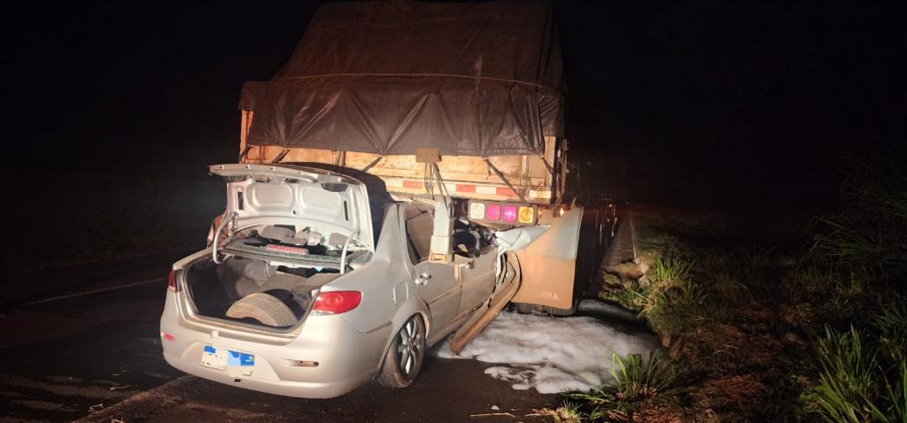 Grave acidente na BR-376 entre Nova Esperança/ Alto Paraná deixa...