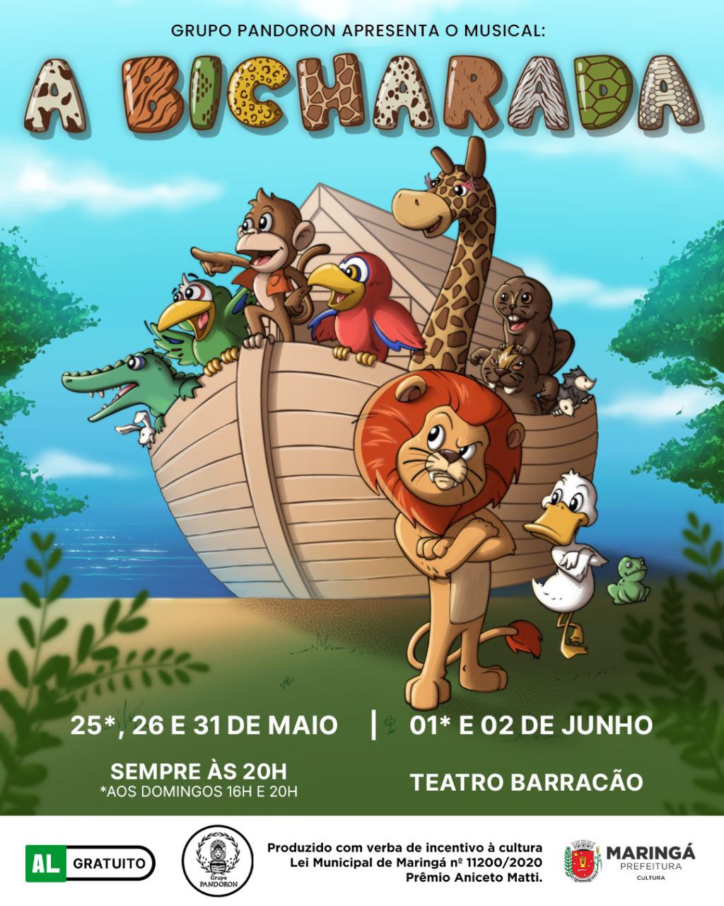 Grupo Pandoron estreia “A Bicharada”, espetáculo musical de bonecos com crítica ao...