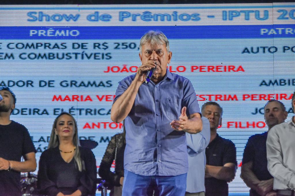 Santa Fé realiza Show de Prêmios do IPTU 2025 com grande público...