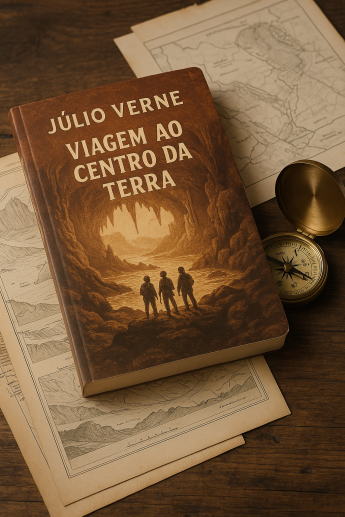 Clássico da ficção científica, “Viagem ao Centro da Terra” de...