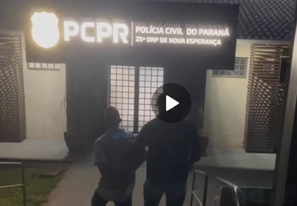Polícia Civil prende homem investigado por feminicídio em Nova Esperança