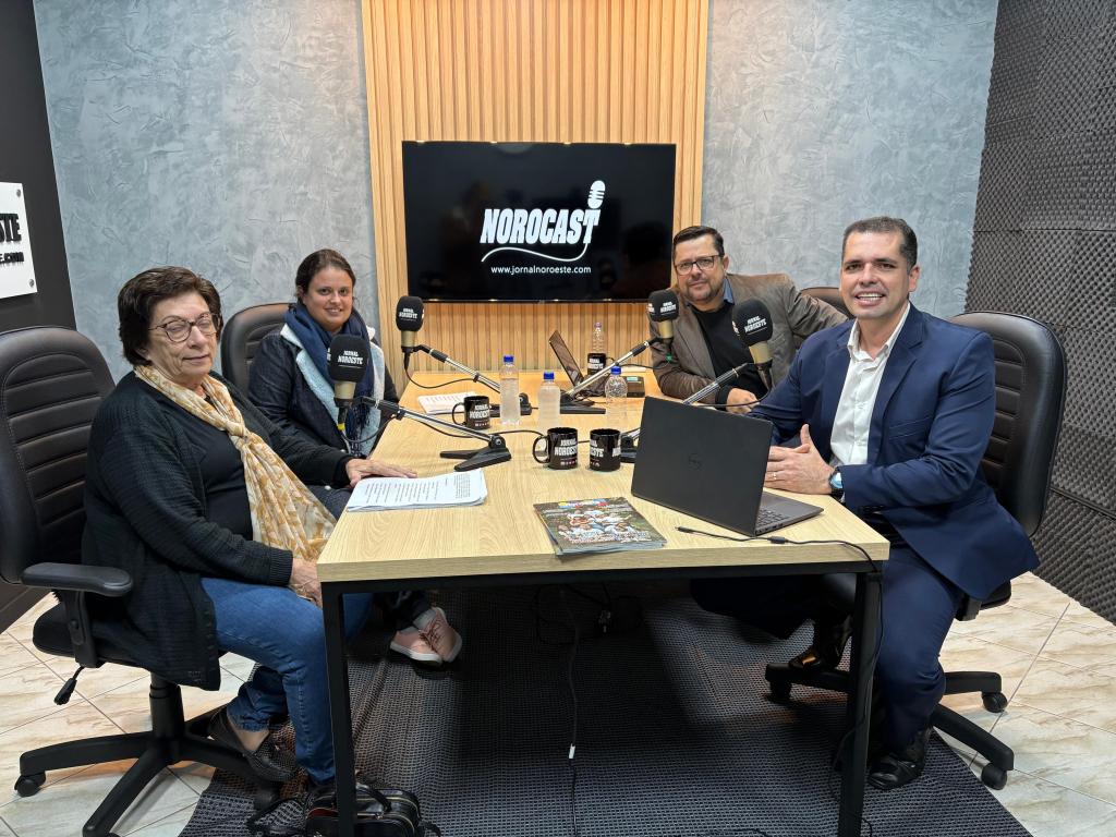 NoroCast recebe a equipe da Assistência Social de Nova Esperança...