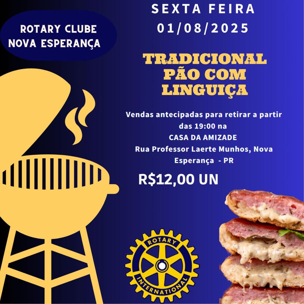 Rotary Club promove ação solidária com venda de pão com...