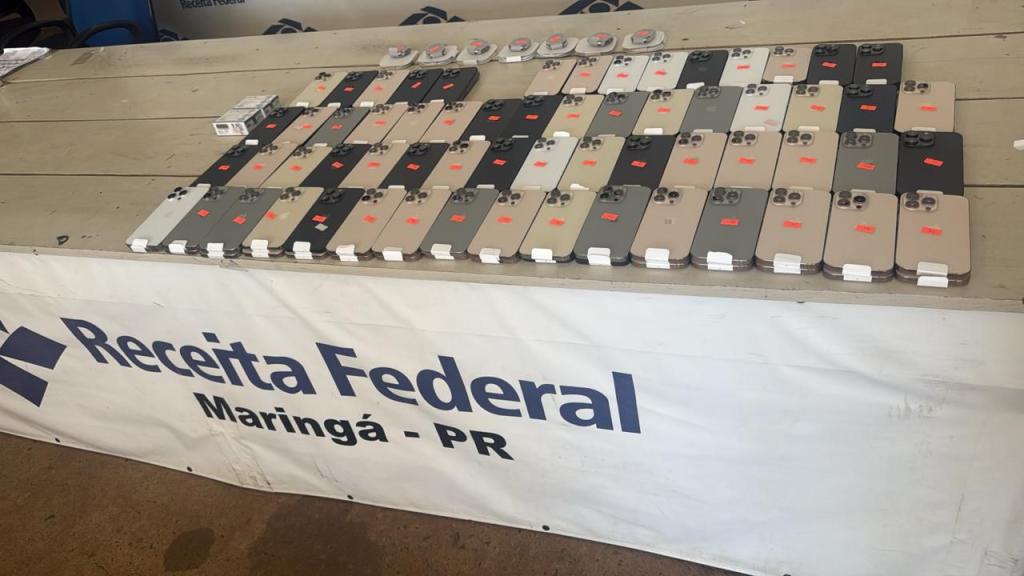 DRF/Maringá apreende veículo com R$ 850 mil em mercadorias descaminhadas...