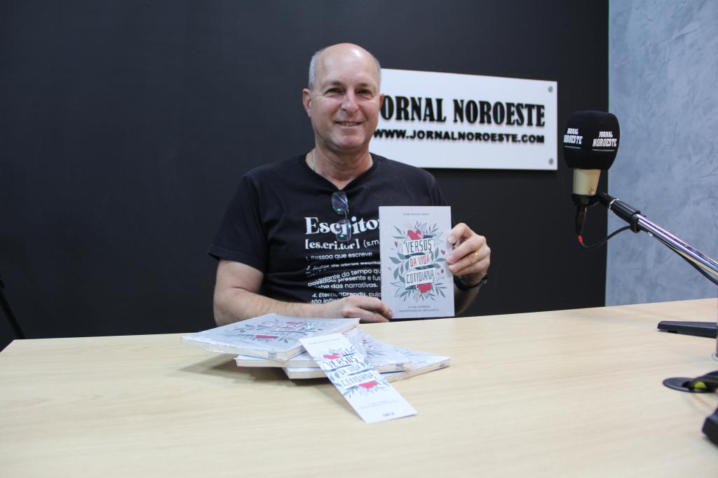 Escritor e colunista Jorge Antônio Salem lança Versos da Vida Cotidiana nesta...