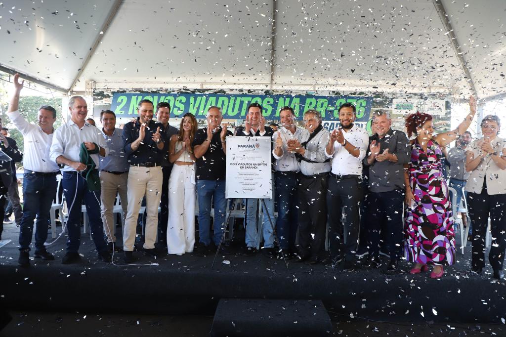 Solução logística: governador inaugura viadutos para desafogar o trânsito em...