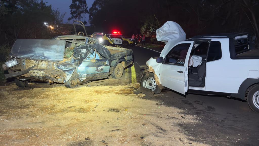 Colisão frontal deixa um morto e um ferido em rodovia da região