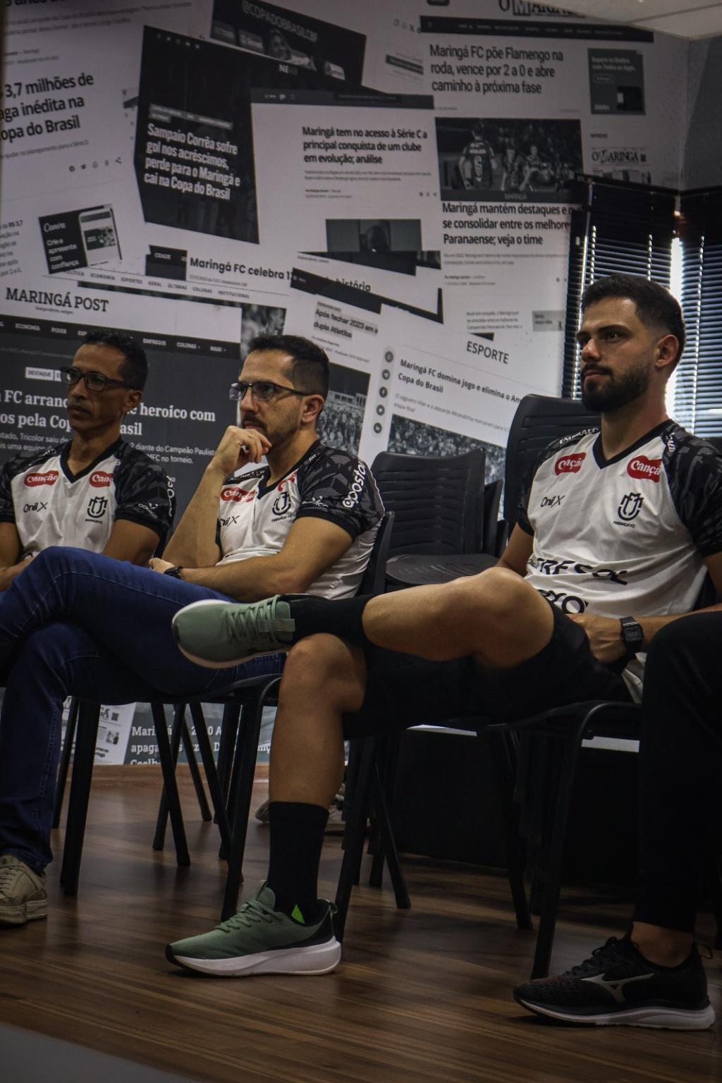 Comissão técnica do Maringá FC se reapresenta para o início da pré-temporada...