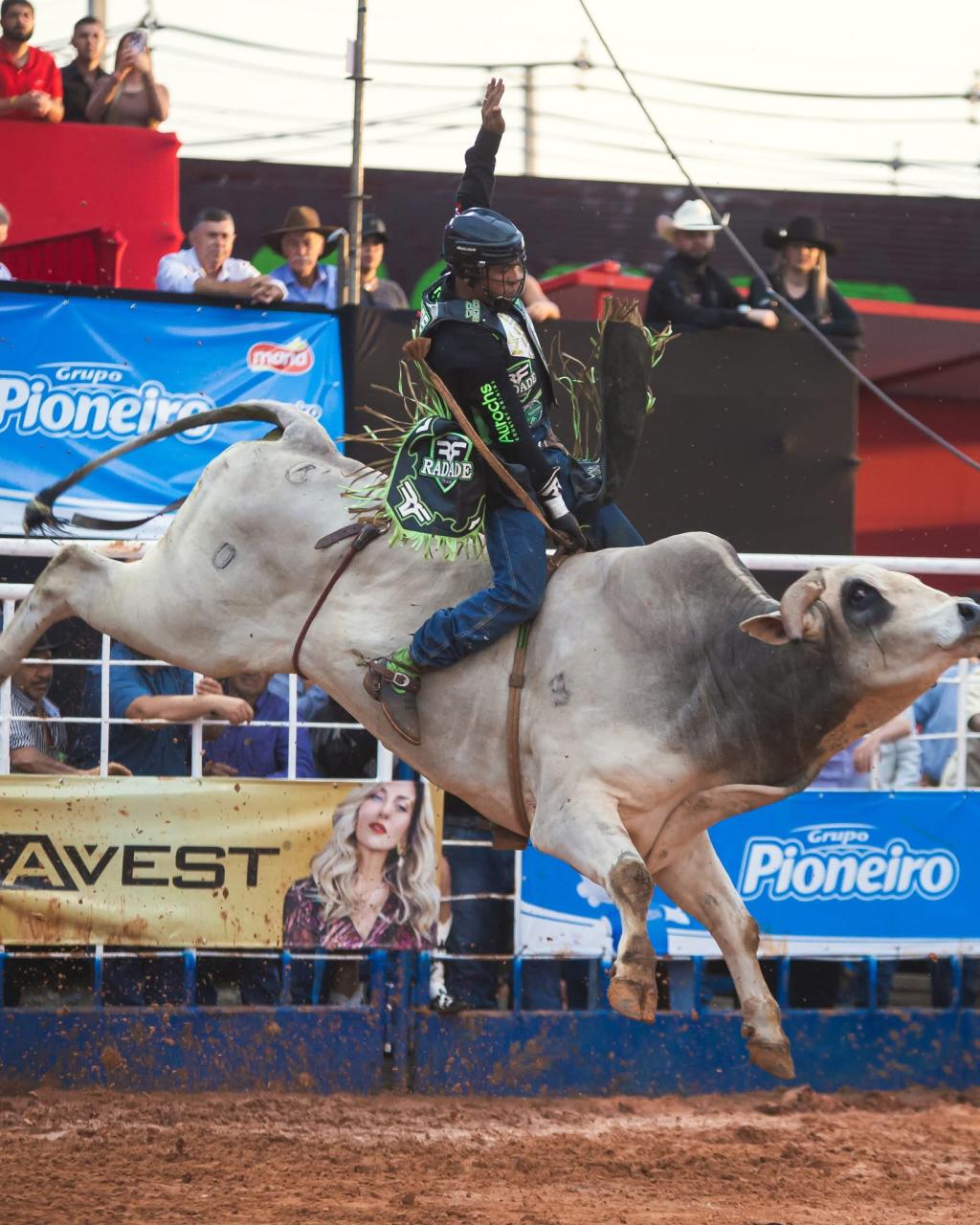 Leandro Henrique, de Nova Esperança, conquista o bi-campeonato no Rodeio...
